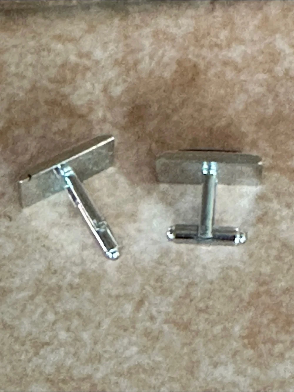 Vintage Cufflinks & Tie Tack Lot Blue Enamel Gold Knot Silver Men’s 6 Pc